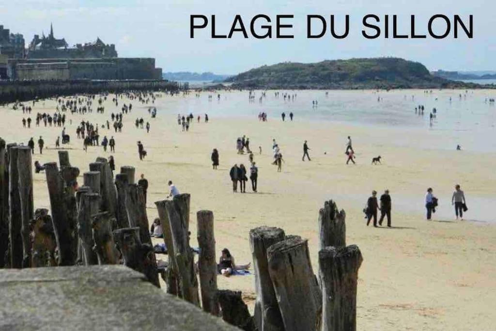 Appartement Vacances En Copropriete Avec Parking Saint-Malo Luaran gambar